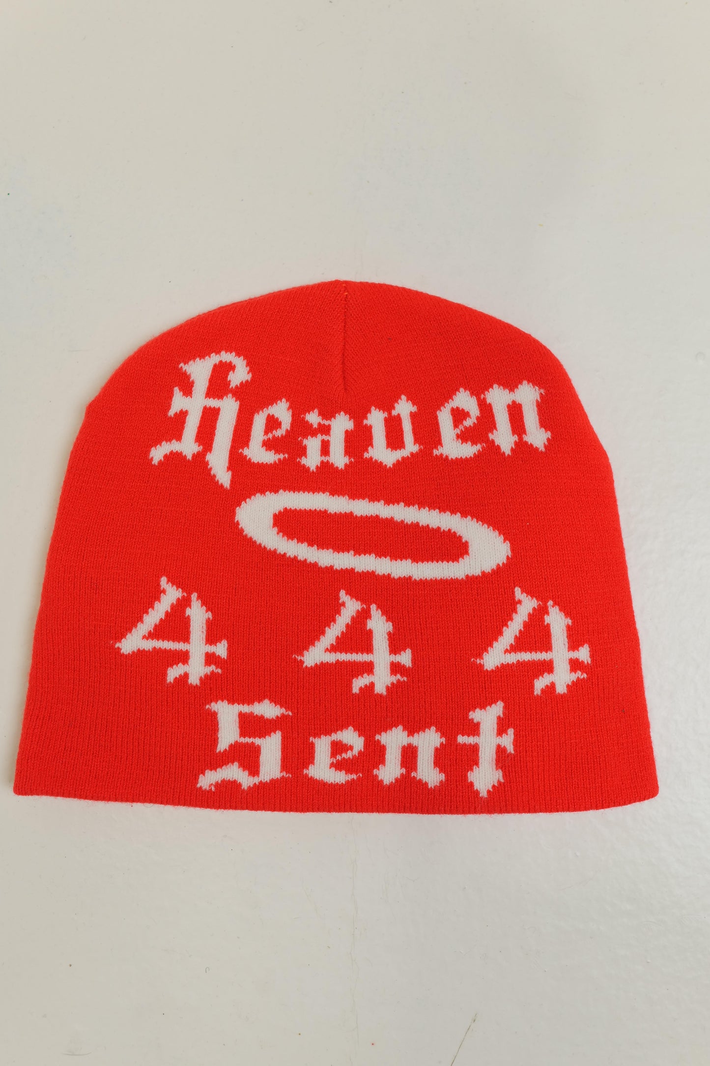 RED RECARTI HEAVEN SENT BEANIE (UNCUFFED)
